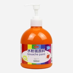 [OVJ 6973180723672] OVJ Washable Gouache Paint 500ml Orange