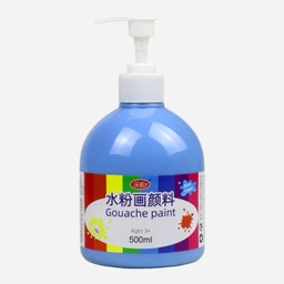 [OVJ 6973180723675] OVJ Washable Gouache Paint 500ml Sky Blue
