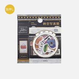 [BGM BS-FG176] BGM Deco Flake Sticker Time and Space Photo Studio