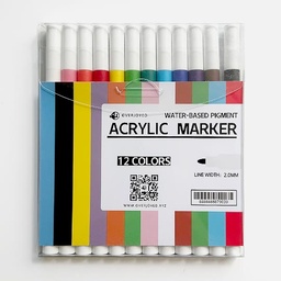[OVJ 8888888879039] OVJ Acrylic Paint Marker Set x 12