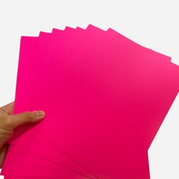 [OVJ 8888888879012] OVJ Fluorescent Card 250gsm A3 x 20 Pink