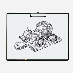 [OVJ 6939926908234] OVJ PP Clipboard Landscape A3