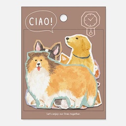 [MIND WAVE 81966] MIND WAVE Sticker Dog Ciao