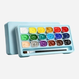 [OVJ 6932288110659] OVJ Jelly Acrylic Paint 30ml Set x 18