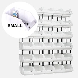 [OVJ 8888888812341] OVJ Modular Plastic Storage Bin (S) H78mm x W122mm x L180mm