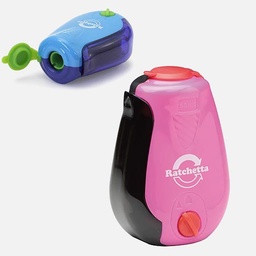 [SONIC SK-812-P] SONIC Ratchetta Handy Pencil Sharpener 2-Point Pink