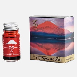 [TERANISHI FUJ-12ML-T27] TERANISHI Fujiyama Irodori Fountain Pen Ink 12ml Akane