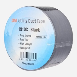 [3M 1901C-B] 3M Utility Duct Tape 50mm x 10m Black
