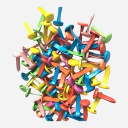 [OVJ 8888888871151] OVJ Color Paper Fastener 15mm x 100