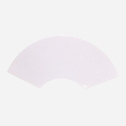 [OVJ 8888888871172] OVJ Yangtze 100% Cotton Watercolor Paper 300gsm Cold Press Fan Bookmark x 20