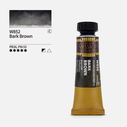 [MIJELLO MWC-W852] MIJELLO Mission Tourmaline 2-Tone Granulating Watercolor 15ml Bark Brown