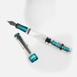 [TWSBI M7441200] TWSBI Diamond 580 AL R Carribean With Onyx Fountain Pen Fine