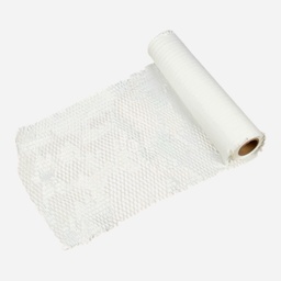 [OVJ 8888888830008] OVJ Biodegradable Honeycomb Kraft Paper Roll 80gsm 30cm x 50m White