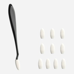 [OVJ 8888888830015] OVJ Sirius Black Dry Media Knife & Oval Cover Set x 11