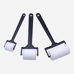 [OVJ 8888888830016] OVJ Sirius Black Handle Foam Roller Set x 3