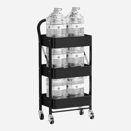 [OVJ 8888888830019] OVJ 3-Tier Metal Foldable Trolley