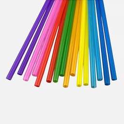 [OVJ 8888888830021] OVJ Craft Color Straw 6mm x 20cm x 100