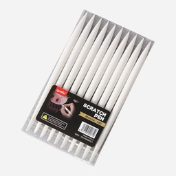 [OVJ 6971184540719] OVJ Scratch Paper Art Pen x 10
