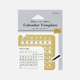 [MIDORI 49100006] MIDORI Monthly Calendar Template M