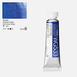 [HOLBEIN WG633] HOLBEIN Artist Granulating Watercolor 15ml Nightfall Indigo