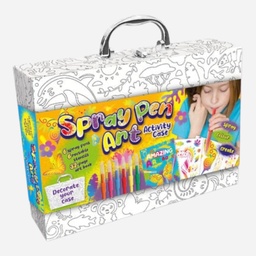 [BOOKOLI 9781836530190] BOOKOLI Spray Pen Art Activity Case