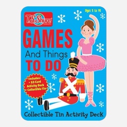 [BENDON 805219505526] BENDON Collectible Tin Activity Deck - Games & Things To Do