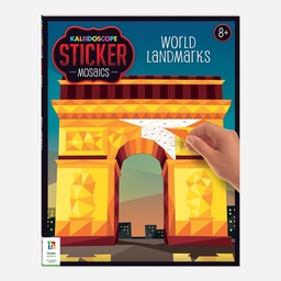 [HINKLER 9781488964701] HINKLER Kaleidoscope Sticker Mosaics - World Landmarks
