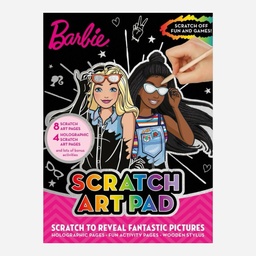 [ALLIGATOR 9781788246125] ALLIGATOR Barbie Scratch Art Pad