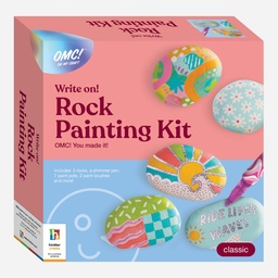[HINKLER 9781488953224] HINKLER OMC! Write On! Rock Painting Kit