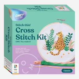 [HINKLER 9781488949258] HINKLER OMC! Stitch This! Cross Stitch Kit