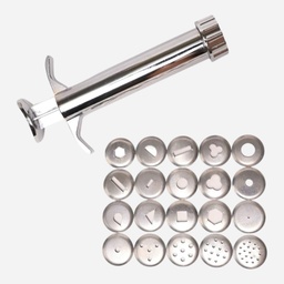 [OVJ 8888888829971] OVJ Clay Extruding Gun & 20-Die Set