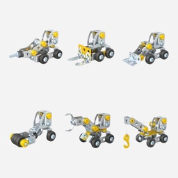 [OVJ 8888888829861] OVJ STEM Building Kit - Construction Vehicle (Yellow Box)
