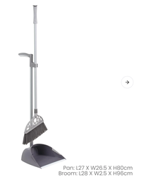 [OVJ 8888888829722] OVJ Broom & Dustpan Set