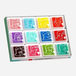 [OVJ 6971243710015] OVJ Washable Finger Printing Pad x 12