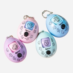 [OVJ 8888888829521] OVJ Egg-Shaped Scissors Paper Stone Key Chain