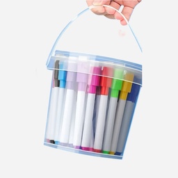 [OVJ 6936543307563] OVJ Pegboard Washable Marker With Eraser x 24