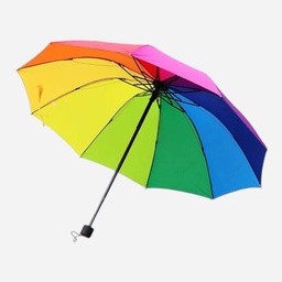 [OVJ 8888888829813] OVJ Rainbow Manual Umbrella 8-Bone