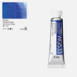 [HOLBEIN WG533] HOLBEIN Artist Granulating Watercolor 5ml Nightfall Indigo