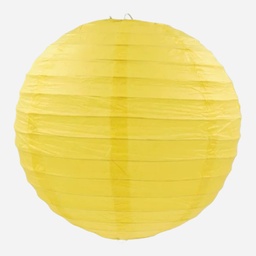 OVJ Round Paper Lantern 30cm Yellow