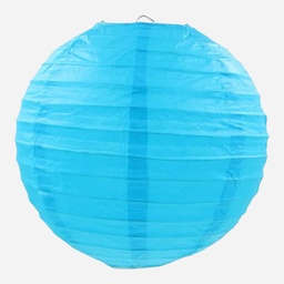 OVJ Round Paper Lantern 30cm Sky Blue