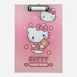 [OVJ 8682022153029] OVJ Sanrio Clip Board A4 Hello Kitty