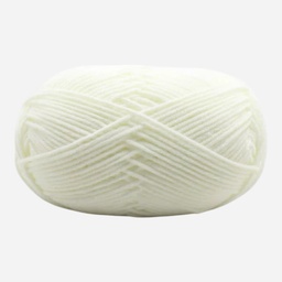 [OVJ 8888888803306] OVJ Milk Cotton Yarn 50g 06 Milk White