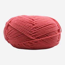 [OVJ 8888888803350] OVJ Milk Cotton Yarn 50g 50 Watermelon Red