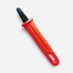 [OVJ 6942368601411] OVJ Fluorine Coated Serrated Blade Cardboard Cutter Red