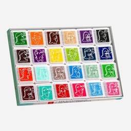 [OVJ 6971243710016] OVJ Washable Finger Printing Pad x 24