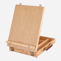 [OVJ 8888888845666] OVJ Pine Wood Box Easel A4