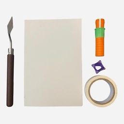 [OVJ 8888888833412] OVJ Soft Oil Pastel Painting Accessory Kit