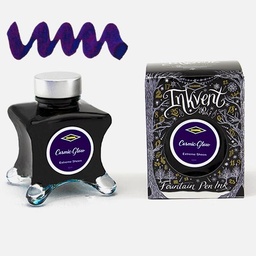 [DIAMINE 5061023496701] DIAMINE Inkvent Black Extreme Sheen Fountain Pen Ink 50ml Cosmic Glow