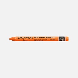 [CARAN D'ACHE 7500.050] CARAN D'ACHE Neocolor II Water-Soluble Wax Pastel Flame Red