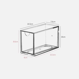 [OVJ 6923314046660] OVJ 4666 Modular Acrylic Storage Drawer (M) 10cm x 7.6cm x 16.5cm